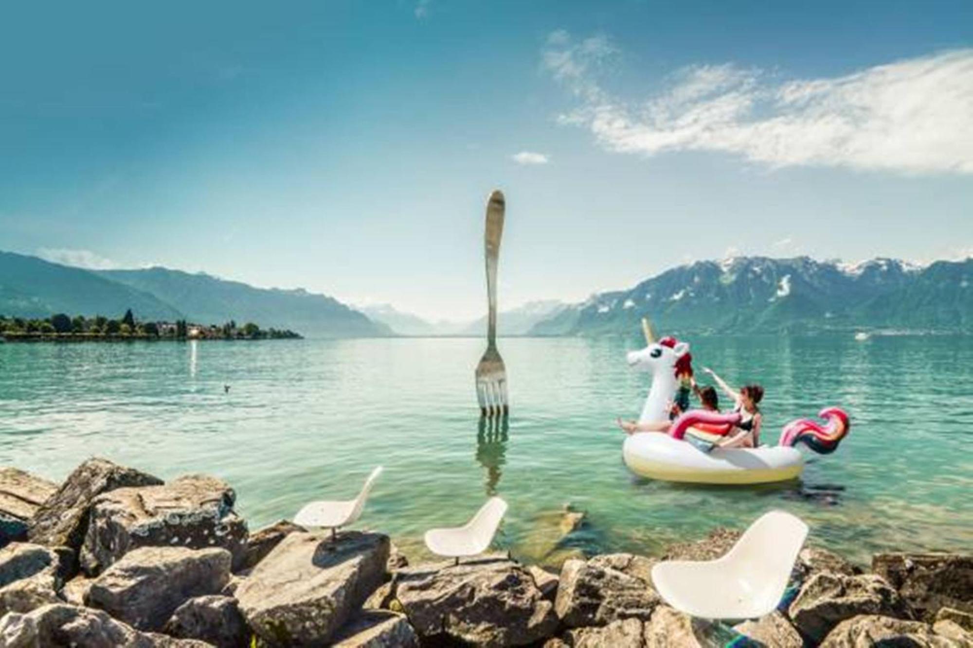 Chatonneyre Hotel & Restaurant Vevey Esterno foto